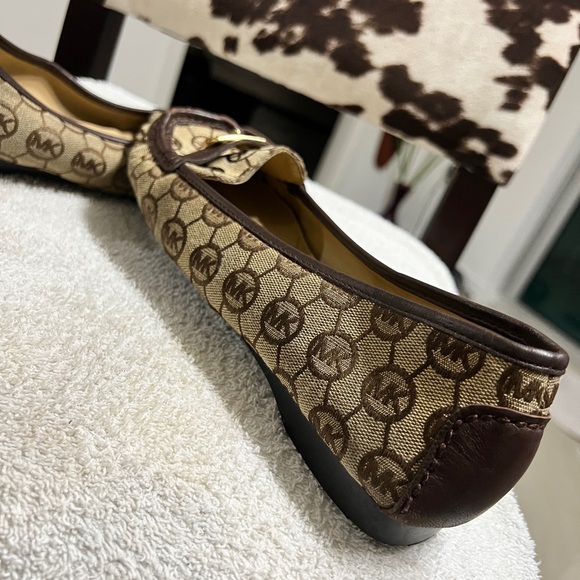 Michael Kors Hamilton Monogram Jacquard Loafers - pre-owned - Picture 11 of 14